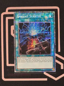 RA05-EN068 Spright Starter Starlight Rare 1st Edition YuGiOh - Image 1