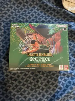 One Piece TCG Legacy of the Master OP-12 Booster Box English Sealed - Image 1