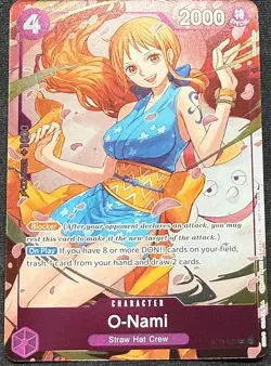 O-Nami ST18-002 – EB03 Dash Pack – One Piece TCG – English – NM - Image 1