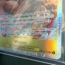 Wyper OP15-114 SR Adventure On Kami's Island One Piece TCG English NM - Image 3