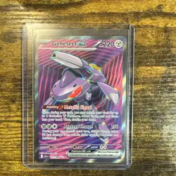 Pokemon TCG Genesect EX 161/086 English Black Bolt Near Mint - Image 1