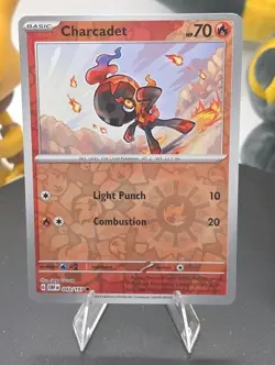 Charcadet 043/197 SV03: Obsidian Flames Reverse Holo - Free Shipping NM Pokemon - Image 1
