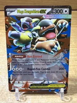 Mega Kangaskhan ex 104/132 Double Rare Mega Evolution Pokemon Near Mint - Image 1