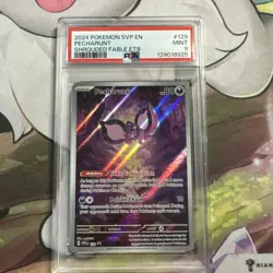 2024 POKEMON SVP EN-SV BLACK STAR PROMO #129 PECHARUNT PSA 9 - Image 1