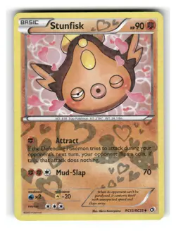 Stunfisk RC12/RC25 Holo Legendary Treasures: Radiant Collection Pokemon LP - Image 1