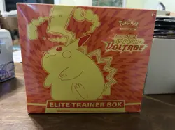 Pokemon Sword & Shield VIVID VOLTAGE Elite Trainer Box Factory Sealed - Image 1