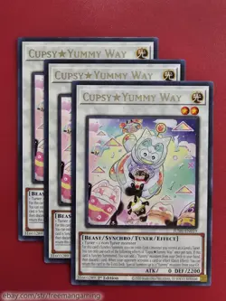Yugioh Yummy Deck Core Set 24 card JUSH Cupsy Cooky Lollipo Way Surprise Mignon - Image 2