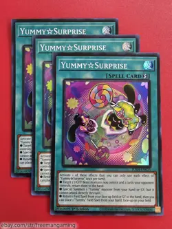 Yugioh Yummy Deck Core Set 24 card JUSH Cupsy Cooky Lollipo Way Surprise Mignon - Image 5