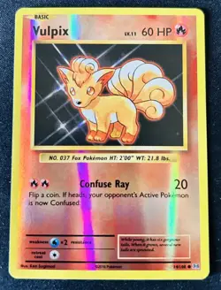 Vulpix 14/108 Reverse Holo XY Evolutions Pokemon TCG NM NEAR MINT - Image 1