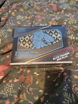 Crown Zenith Pokemon Center Elite Trainer Box Fully Sealed ETB - Image 1