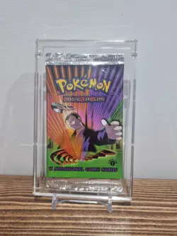 Pokemon - Gym Challenge - 1st Edition - Giovanni - Sealed Booster Pack WOTC 2000 - Image 1