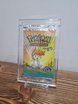 Pokemon Gym Heroes Sealed Booster Pack Misty WOTC 2000 - Image 1