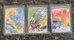 Pokemon TCG First Partner Illustration Collection Kanto GEN 1 Starters (K) - Image 1