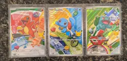 Pokemon TCG First Partner Illustration Collection Kanto GEN 1 Starters (E) - Image 1