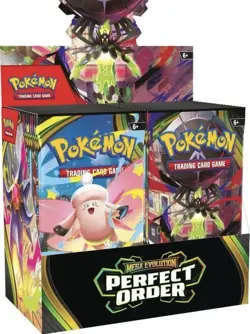 Pokemon Mega Evolution Perfect Order Booster Box Sealed - Image 1