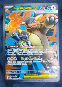 2025 Pokemon Mega Evolution Kangaskhan ex Ultra Rare #164/132 NM - Image 4