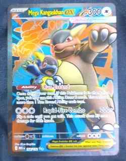 2025 Pokemon Mega Evolution Kangaskhan ex Ultra Rare #164/132 NM - Image 5