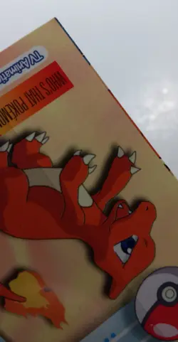 MISCUT 1999 Topps Pokemon -CHARMELEON FOIL Flames #05 Black Logo TV Series 1 - Image 5