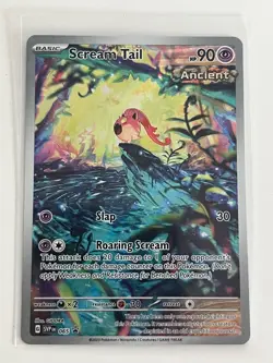 Scream Tail SVP065 Black Star Promo Illustration Rare Pokemon TCG - Image 1