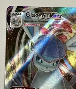 2021 Pokemon Glaceon VMAX Evolving Skies Rare Holo #41/203 Near Mint HP310 - Image 2