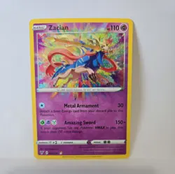 ZACIAN 82/185 VIVID VOLTAGE Pokemon- AMAZING RARE HOLO-NM - Image 1