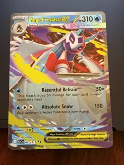 Mega Froslass ex 047/217 Me: Ascended Heroes Holo Pokemon - Image 1