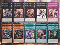 Yugioh K9 Deck Core Set 30 card JUSH Ripper Werewolf Hound Jokul Lantern A Case - Image 1