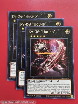 Yugioh K9 Deck Core Set 30 card JUSH Ripper Werewolf Hound Jokul Lantern A Case - Image 4