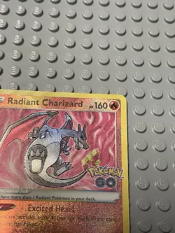 Radiant Charizard 011/078 Pokemon GO Holo - Image 4