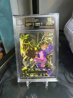 2025 ONE PIECE CARRYING HIS WILL OP07-111 LILITH SPECIAL CARD BGS 10 BLACK LABEL - Image 1