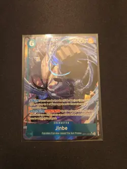 Jinbe (Alt Art) OP11-031 SR - One Piece A Fist Of Divine Speed Foil English - Image 1
