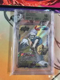 Bulma Gold Leader SB01-045 Dragon Ball Super Fusion World Manga Booster BGS 10 - Image 1