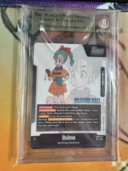 Bulma Gold Leader SB01-045 Dragon Ball Super Fusion World Manga Booster BGS 10 - Image 2