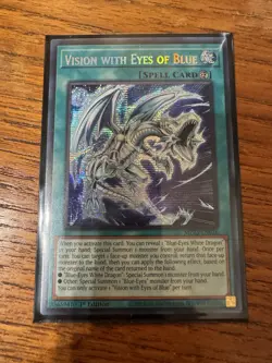 Vision with Eyes of Blue Prismatic Secret Rare MP23-EN026 YuGiOh - Image 1