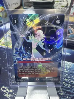 Disney Lorcana - The Cold Never Bothered Me 234/204 Winterspell - Enchanted - - Image 1