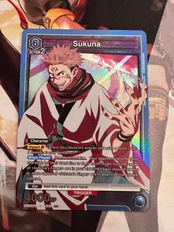 Sukuna SR Union Arena Jujutsu Kaisen UE03BT/JJK-1-048 English - Image 1