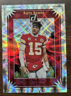Panini 2019 Donruss Elite Series Patrick Mahomes II #ES-23 Chiefs NFL Football - Image 1