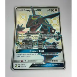 Rayquaza GX - 177a/168 - Jumbo Oversized Full Art Promo Alternate Art Rare - Image 1