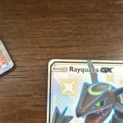 Pokemon Rayquaza GX 177A/168 Alternate Art Promo Holo GX 180 HP English - Image 4