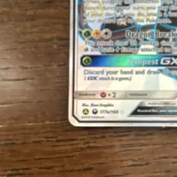Pokemon Rayquaza GX 177A/168 Alternate Art Promo Holo GX 180 HP English - Image 5