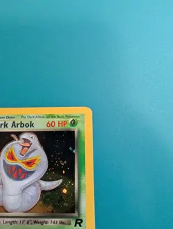 Pokemon Card 1999 Team Rocket Holo Rare Dark Arbok 2/82 NM - Image 5