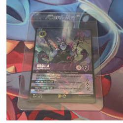 Disney The Little Mermaid Ursula Sea Witch Queen Promo Foil 38/P1 4 Power Card - Image 1