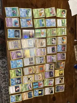 vintage pokemon cards estate lot 50 Cards - Image 1