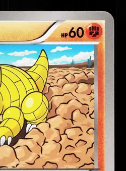 Sandshrew 031/059 Blue Shock LP Japanese Pokemon Card TCG - Image 3