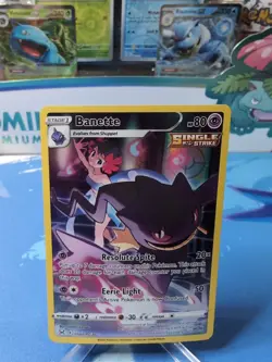 Banette - TG07/TG30 - Pokemon Lost Origins Trainer Gallery Holo Rare Card NM - Image 1