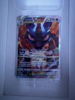 Pokemon TCG Lucario VSTAR Promo Crown Zenith SWSH291 Sealed Card Near Mint - Image 1