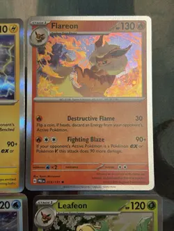 Prismatic Evolutions Complete 9 Card Eevee-lutions Set HOLO NM - Image 2