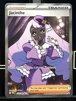 Jacinthe 110/088 Full Art Ultra Rare Perfect Order ME03 Pokemon Card - Image 3