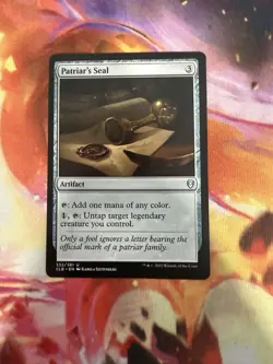 Patriar's Seal - Commander Legends: Battle for Baldur's Gate - NM - Image 1