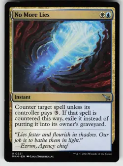 No More Lies 221 Uncommon Murders at Karlov Manor Magic: The Gathering Near Mint - Image 1